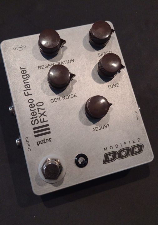 POTAR x DOD FX70 stereo flanger modified 2022