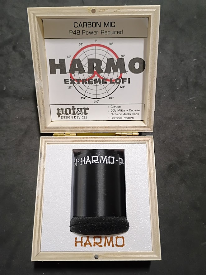 HARMO - p48 compact carbon microphone